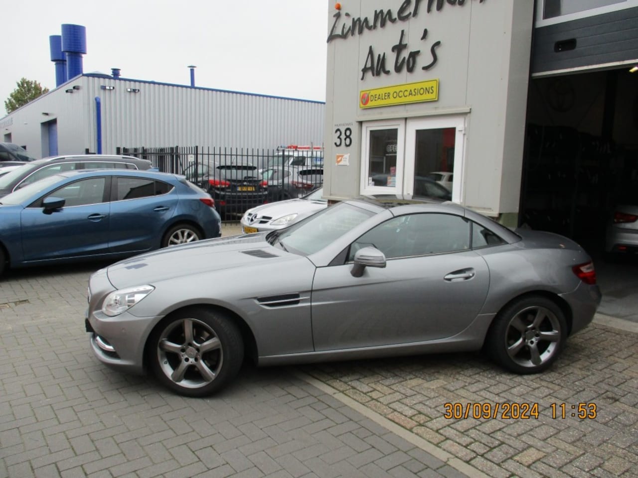 Mercedes-Benz 200-serie - SLK Carbonlook Edition Leder/ Nek en Stoel verw. - AutoWereld.nl