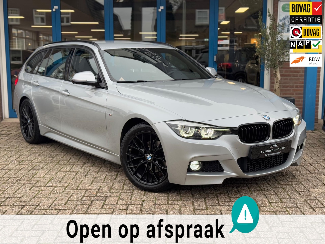 BMW 3-serie Touring - 320i M Sport Edition 2018 NAVI LEDER NAP - AutoWereld.nl