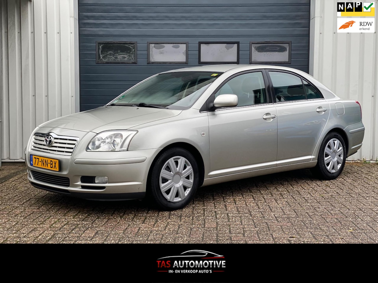 Toyota Avensis - 2.0 VVTi Linea Sol 1e EIG / AUTOMAAT / CLIMA - AutoWereld.nl