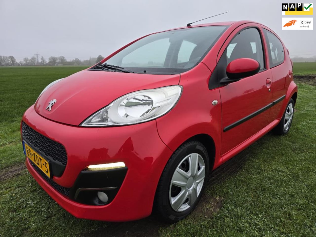 Peugeot 107 - 1.0 Active|Airco|NL-auto|Elek. ramen|CV|5drs! - AutoWereld.nl