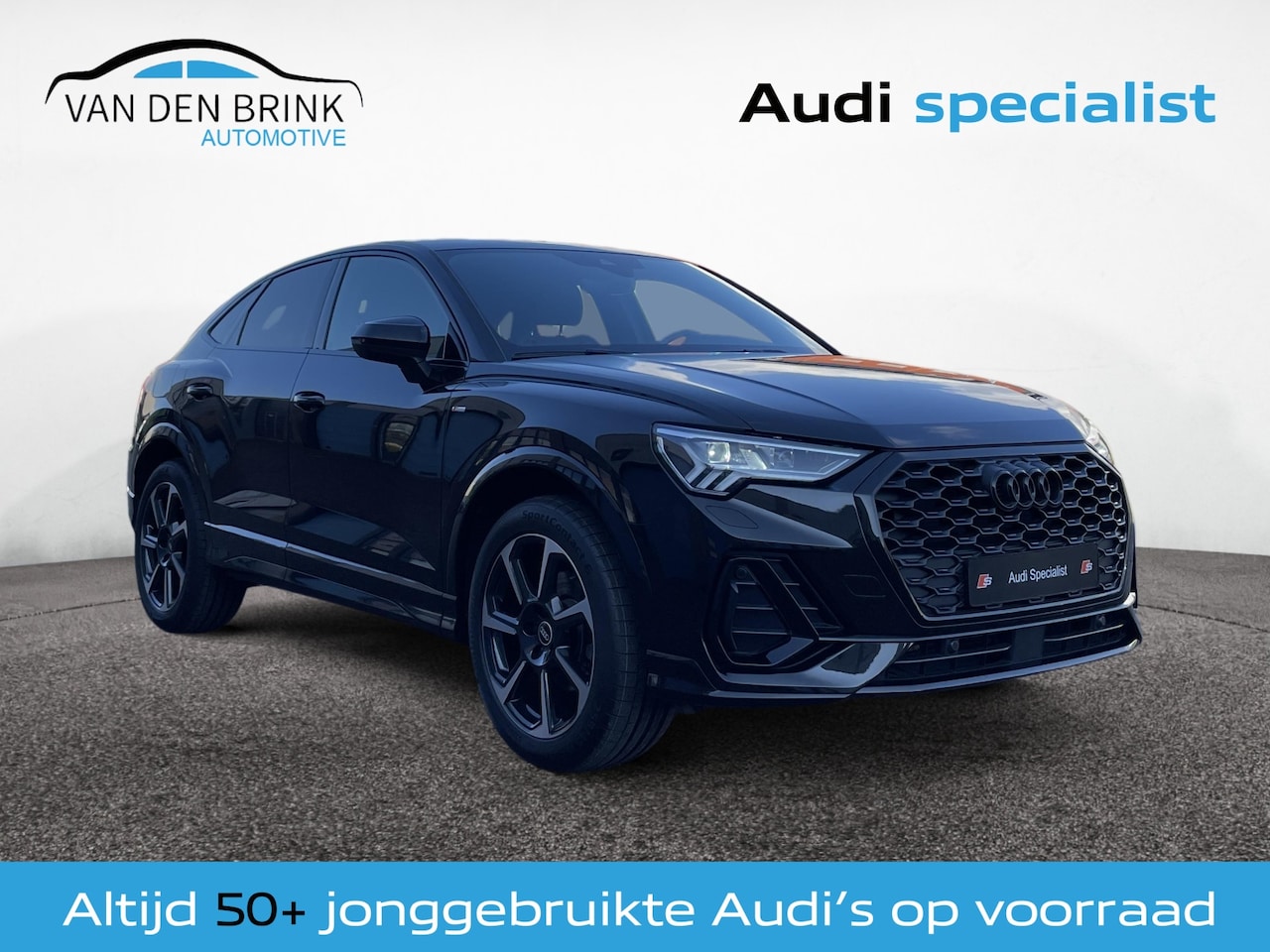 Audi Q3 Sportback - 45 TFSI e 245 pk S-line Black B&O Matrix - AutoWereld.nl