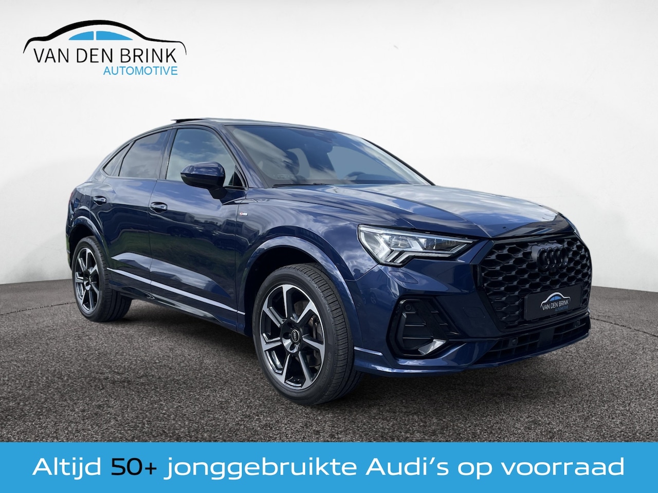 Audi Q3 Sportback - 45 TFSI e S-line Pano Palais Blue Audi Exclusive - AutoWereld.nl