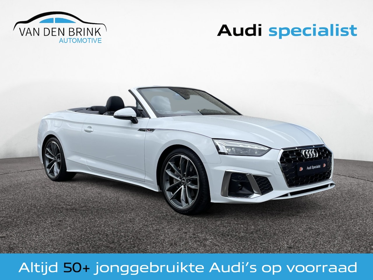 Audi A5 Cabriolet - 40 TFSI quattro S-line Head-Up Nappa Leder - AutoWereld.nl