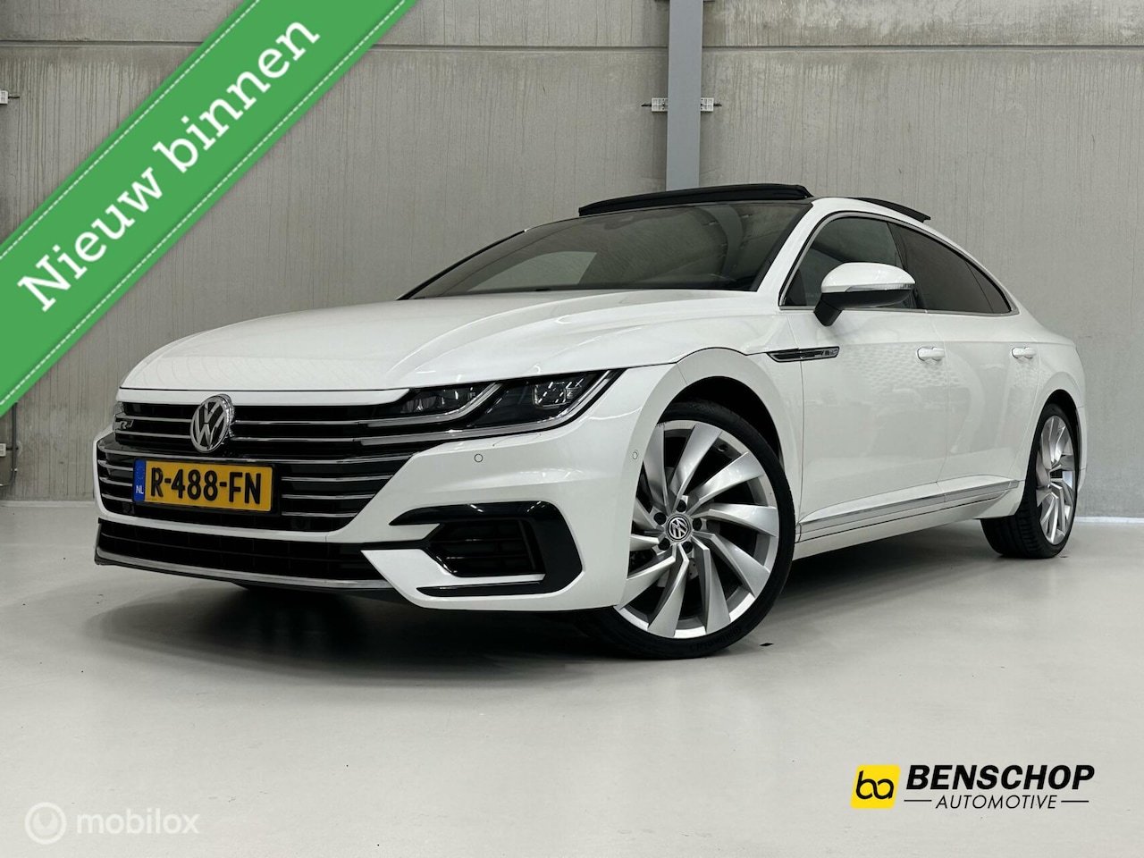 Volkswagen Arteon - 2.0 TSI 3x R-Line Panodak Virtual Carplay Alcantara Navi Camera - AutoWereld.nl