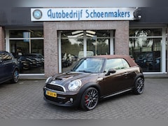 MINI Cabrio - 1.6 John Cooper Works Chili LEER RUIT+STOELVERWARMING 18"LMV CLIMA