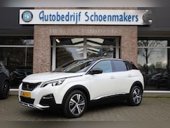 Peugeot 3008 - 1.2 PureTech GT-Line 360-CAMERA CARPLAY LEER+MEMORY TREKHAAK-AFN ZWARTE-HEMEL 2xPDC STOELV