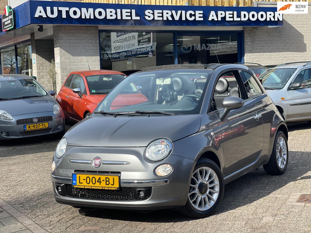 Fiat 500 C - 0.9 TwinAir Lounge * CABRIO / ELEK. PAKKET / AIRCO / LMV* - AutoWereld.nl