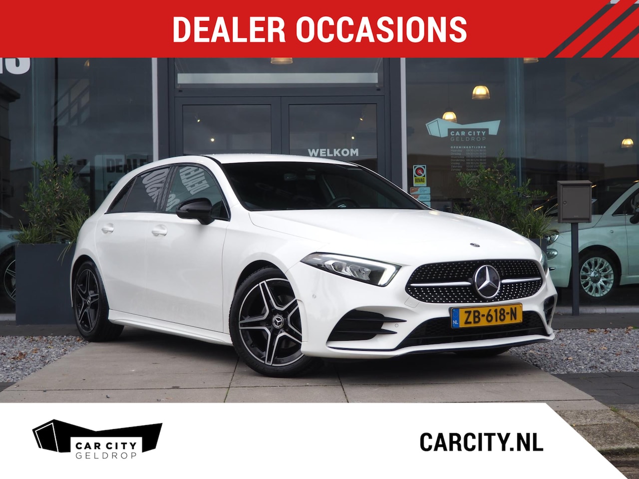 Mercedes-Benz A-klasse - 180 AMG Night / Stoelverwarming / DAB / Full LED / Camera - AutoWereld.nl