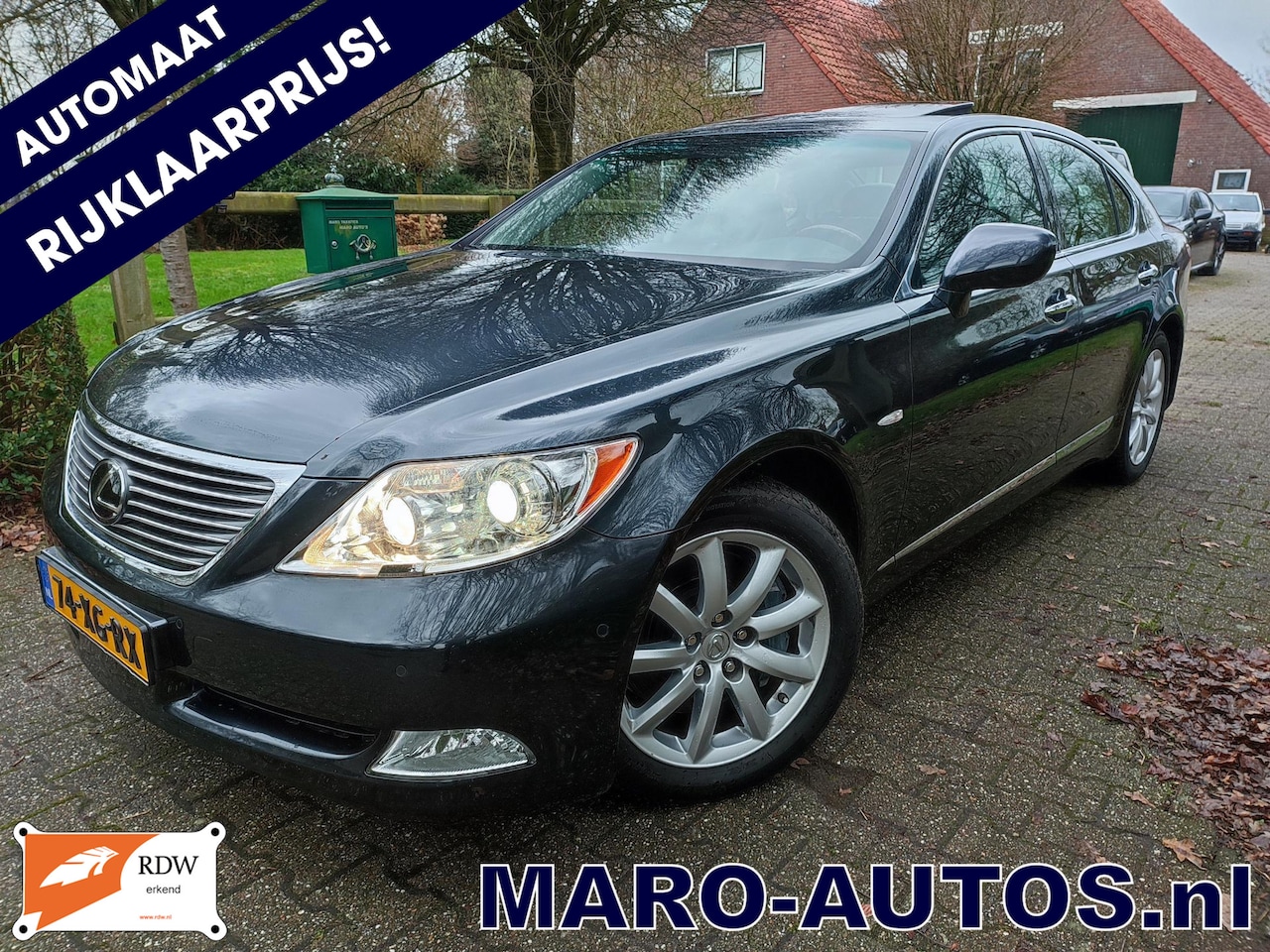 Lexus LS 460 - Executive NAP! 2e eigenaar! AFN. TREKHAAK!! Boekjes + volledige LEXUS historie | Bijtellin - AutoWereld.nl