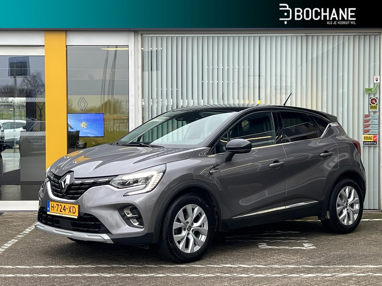 Renault Captur - 1.0 TCe 100 Intens | Trekhaak | Navigatie | Achteruitrijcamera | Parkeersensoren | LED | D - AutoWereld.nl