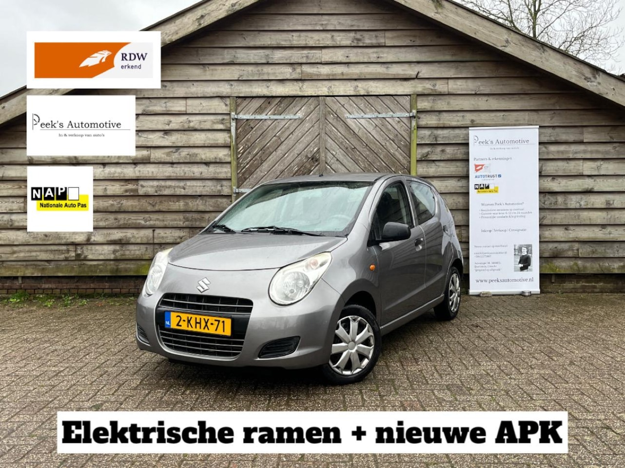 Suzuki Alto - 1.0 Comfort EASSS | Airco | Start/Stop | Elektrische ramen | Nieuwe APK | Nette auto!! - AutoWereld.nl