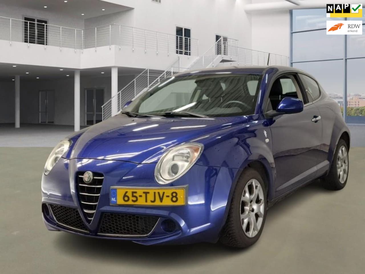 Alfa Romeo MiTo - 1.3 JTDm ECO Distinctive/NAVI/PSENSOR/AIRCO/BOEKJES - AutoWereld.nl