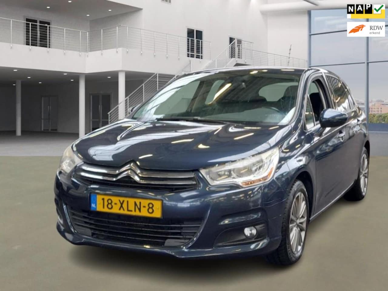 Citroën C4 - 1.6 VTi LPG/NAVI/PSENSOR/AIRCO/CRUISE/TREKHAAK/BOEKJES/2XSSLEUTELS - AutoWereld.nl