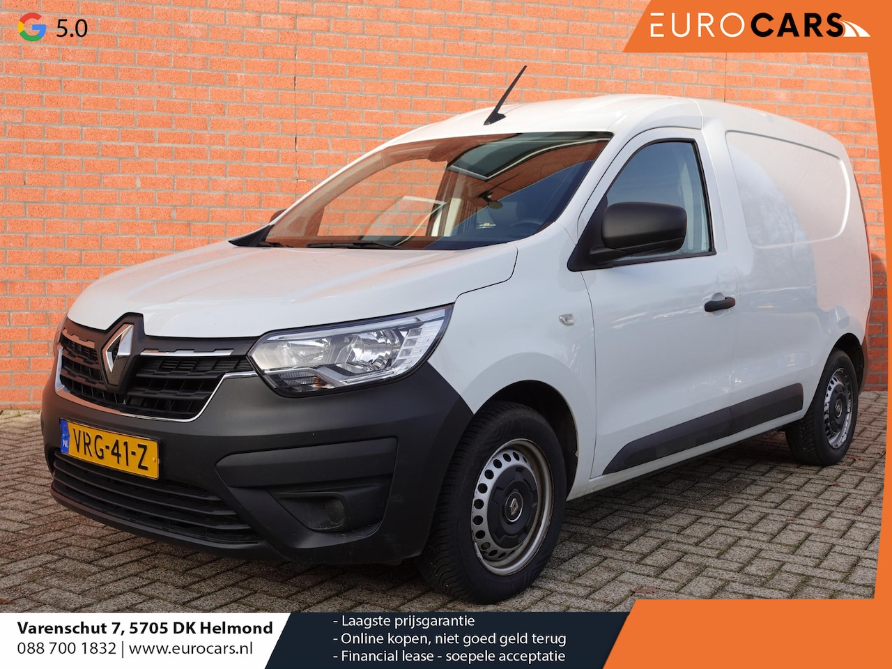 Renault Express - 1.5 dCi 75 Comfort Airco Navi Carplay Cruise Control Half leder Pack Grip - AutoWereld.nl