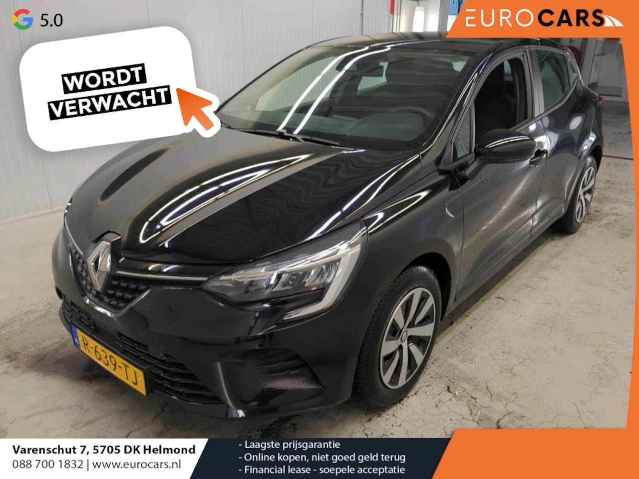 Renault Clio - 1.0 TCe 90 Equilibre Navigatie Apple Carplay/Android Auto Parkeersensoren achter Cruise Co - AutoWereld.nl