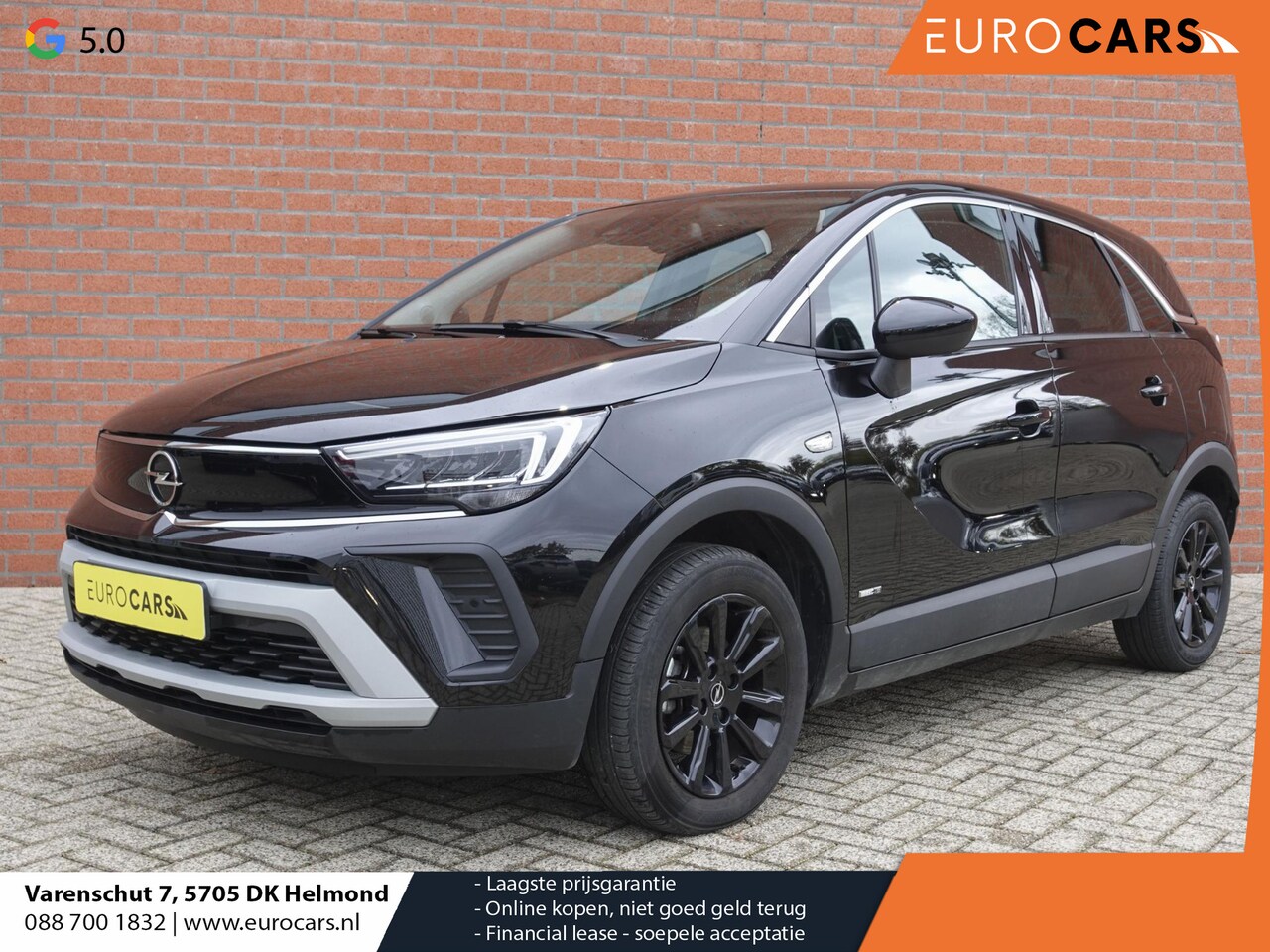 Opel Crossland - 1.2 Turbo 130pk AUT. Elegance Navigatie Apple Carplay/Android Auto Camera Parkeersensoren - AutoWereld.nl