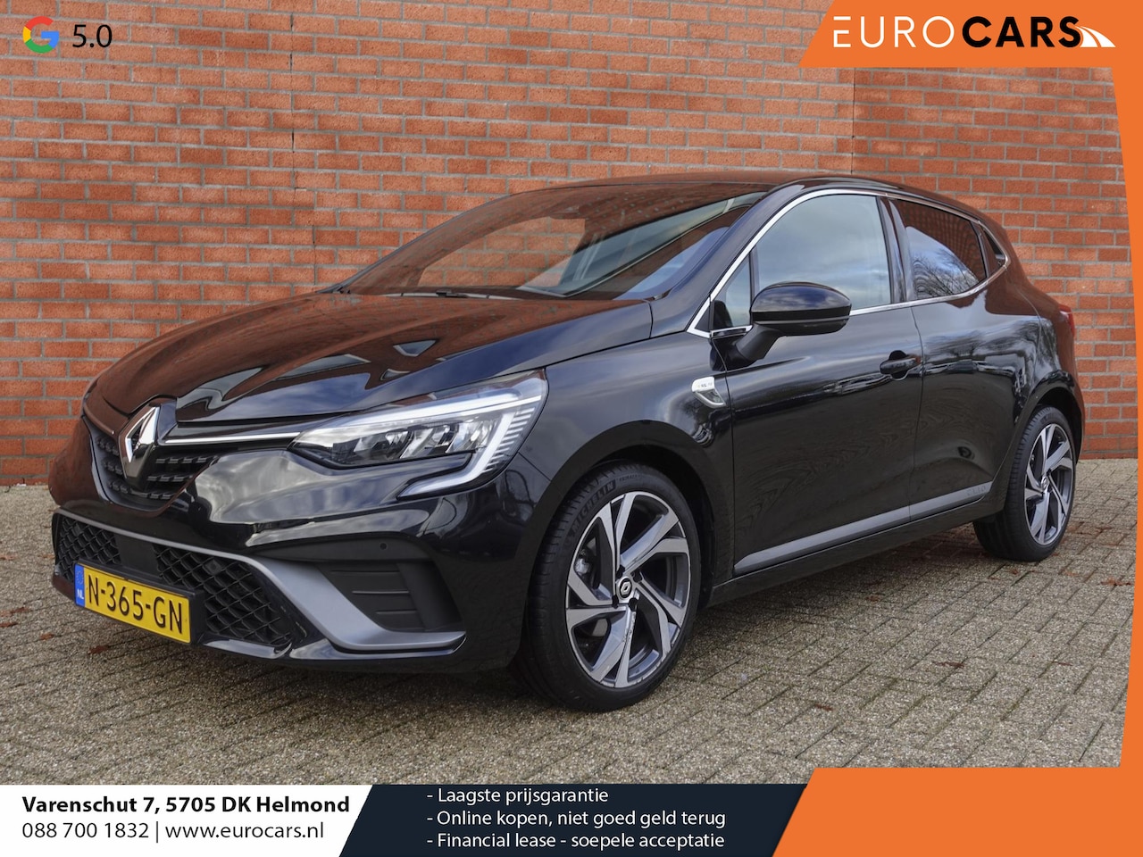 Renault Clio - 1.0 TCe R.S. Line Navigatie Camera Parkeersensoren Cruise Control Climate Control - AutoWereld.nl