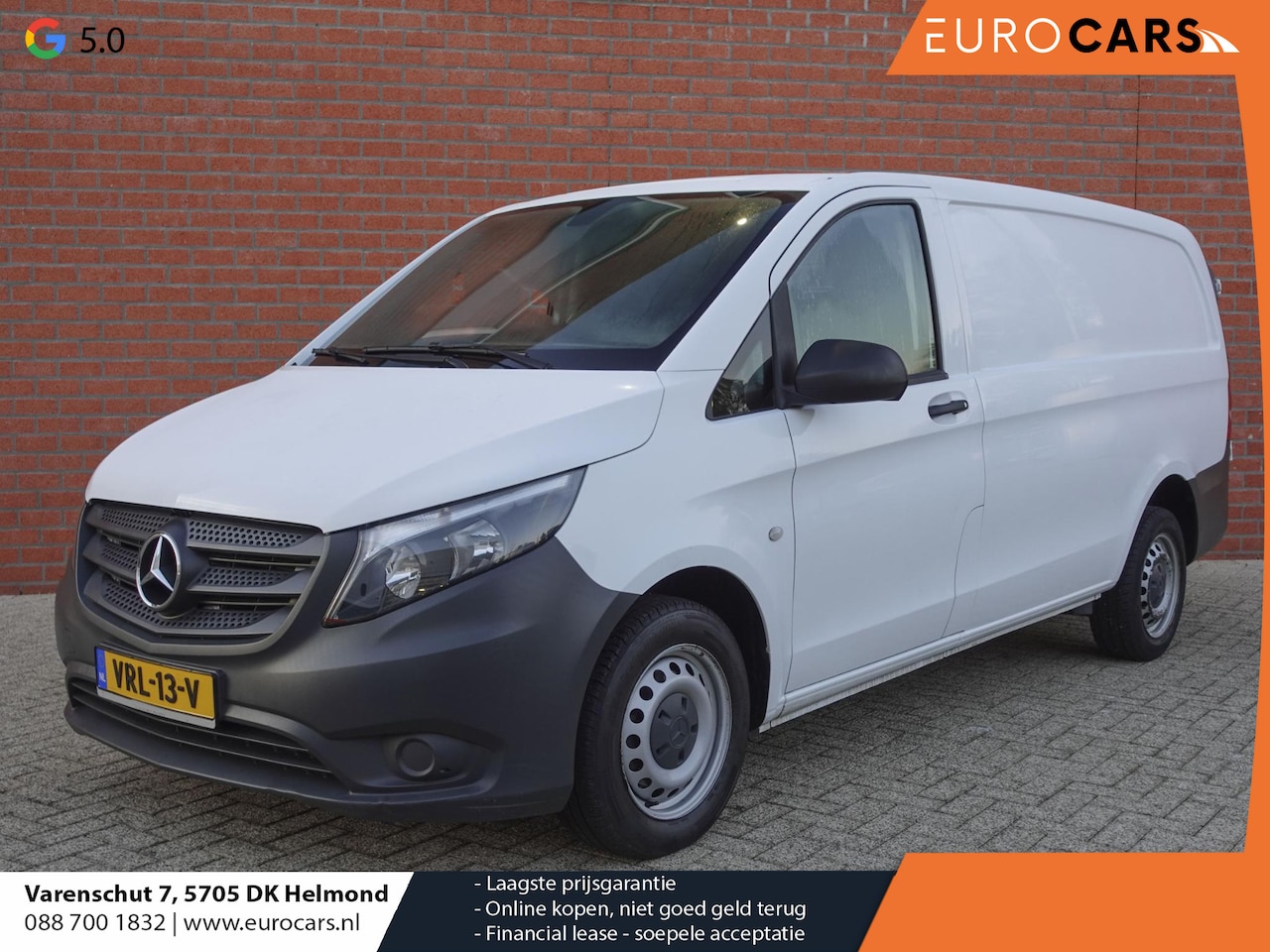 Mercedes-Benz Vito - 111 CDI Lang XXL Airco 3zits Radio Bluetooth - AutoWereld.nl