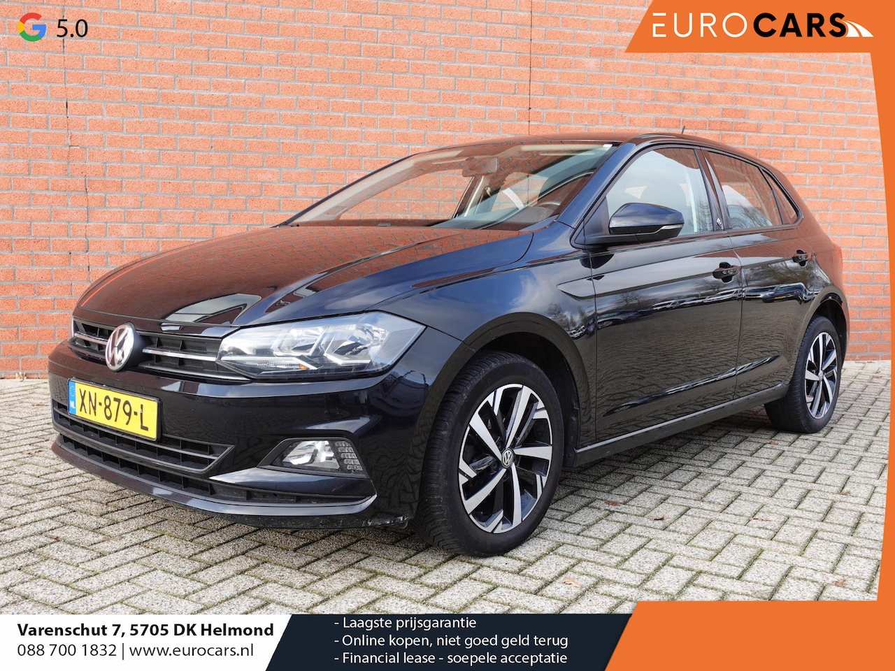 Volkswagen Polo - 1.0 TSI DSG-7 Aut. Beats Audio Navi DAB+ Carplay 16" LM Velgen Beats Audio - AutoWereld.nl