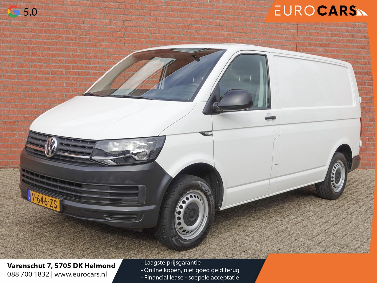 Volkswagen Transporter - 2.0 TDI L1H1 Economy Airco Bluetooth Comfortstoel NL Auto - AutoWereld.nl