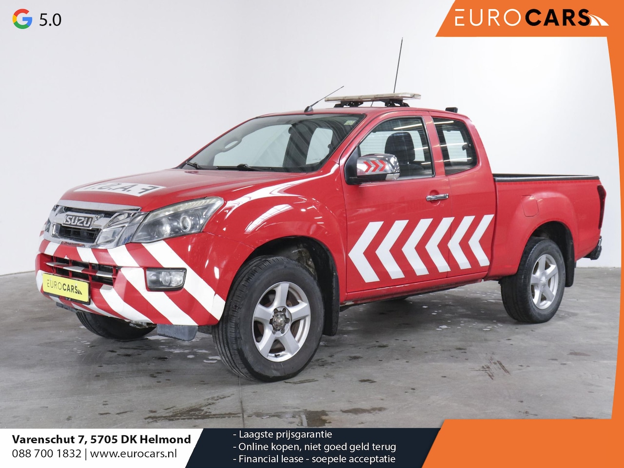 Isuzu D-Max - Motor probleem 2.5 Extended Cab Automaat 4x4 Airco Cruise Trekhaak - AutoWereld.nl