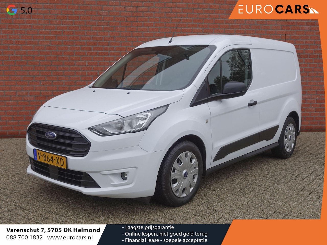 Ford Transit Connect - 1.5 EcoBlue L1 Trend Parkeersensoren achter Camera Airco Bluetooth - AutoWereld.nl