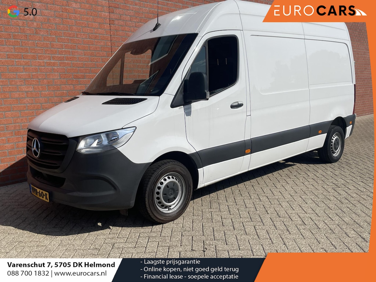 Mercedes-Benz Sprinter - L2H2 Automaat Navi Airco Camera Trekhaak 3Zits DAB - AutoWereld.nl