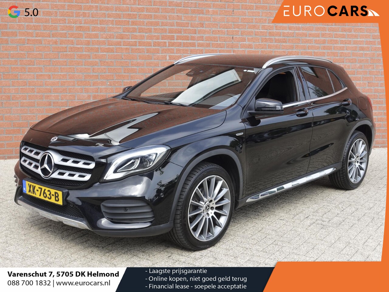 Mercedes-Benz GLA-Klasse - 180 Automaat AMG UrbanStyle Navigatie Climate Control Leder interieur 19"Lichtmetalen velg - AutoWereld.nl