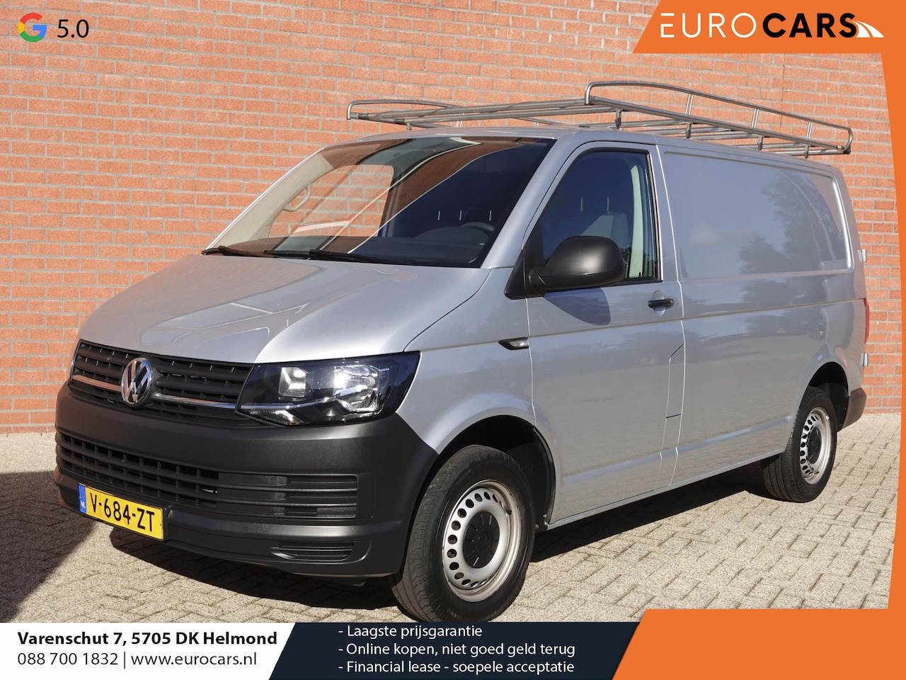 Volkswagen Transporter - 2.0 TDI L1H1 Highline Airco Navigatie  Cruise control Imperiaal Trekhaak - AutoWereld.nl