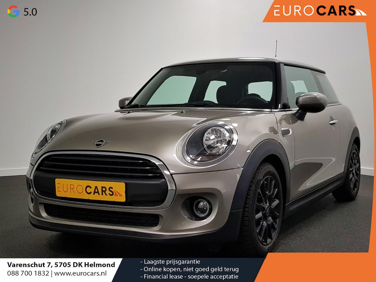 MINI One - Mini 1.5 102pk Automaat Airco Parkeersensoren 16"lichtmetalen velgen Stoelverwarming - AutoWereld.nl