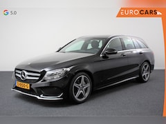 Mercedes-Benz C-klasse Estate - 180 AMG Sport Edition Navigatie Parkeersensoren Cruise Control Stoelverwarming Leder