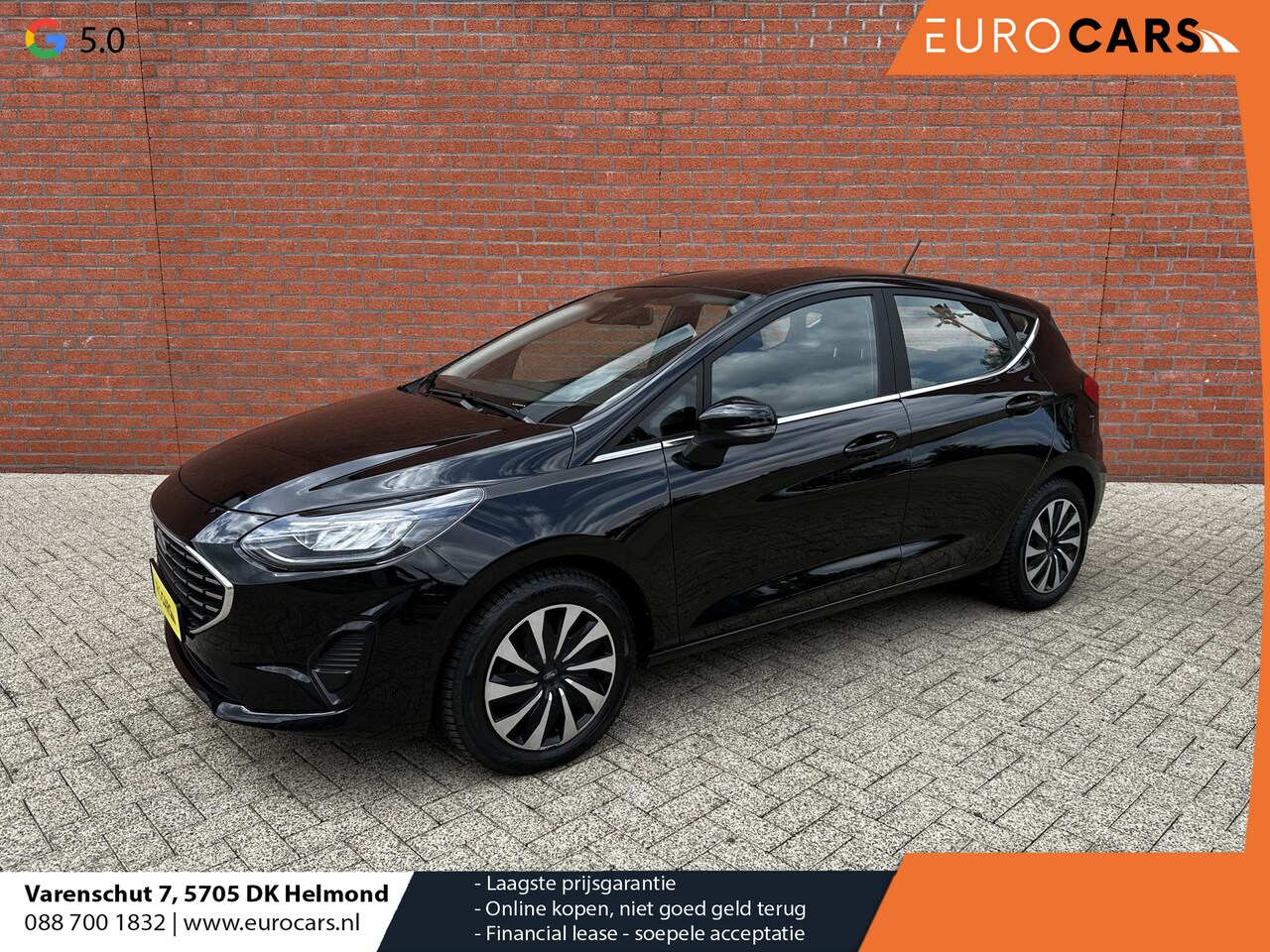 Ford Fiesta - 1.0 EcoBoost 125pk MHEV Titanium Navigatie Apple Carplay/Android Auto Trekhaak Full LED ko - AutoWereld.nl