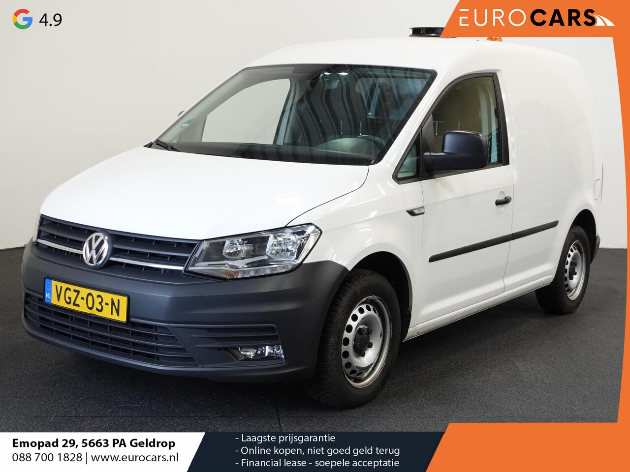 Volkswagen Caddy - 2.0TDI 75pk Comfortline Airco Cruise Navi Trekhaak Parkeersensoren - AutoWereld.nl