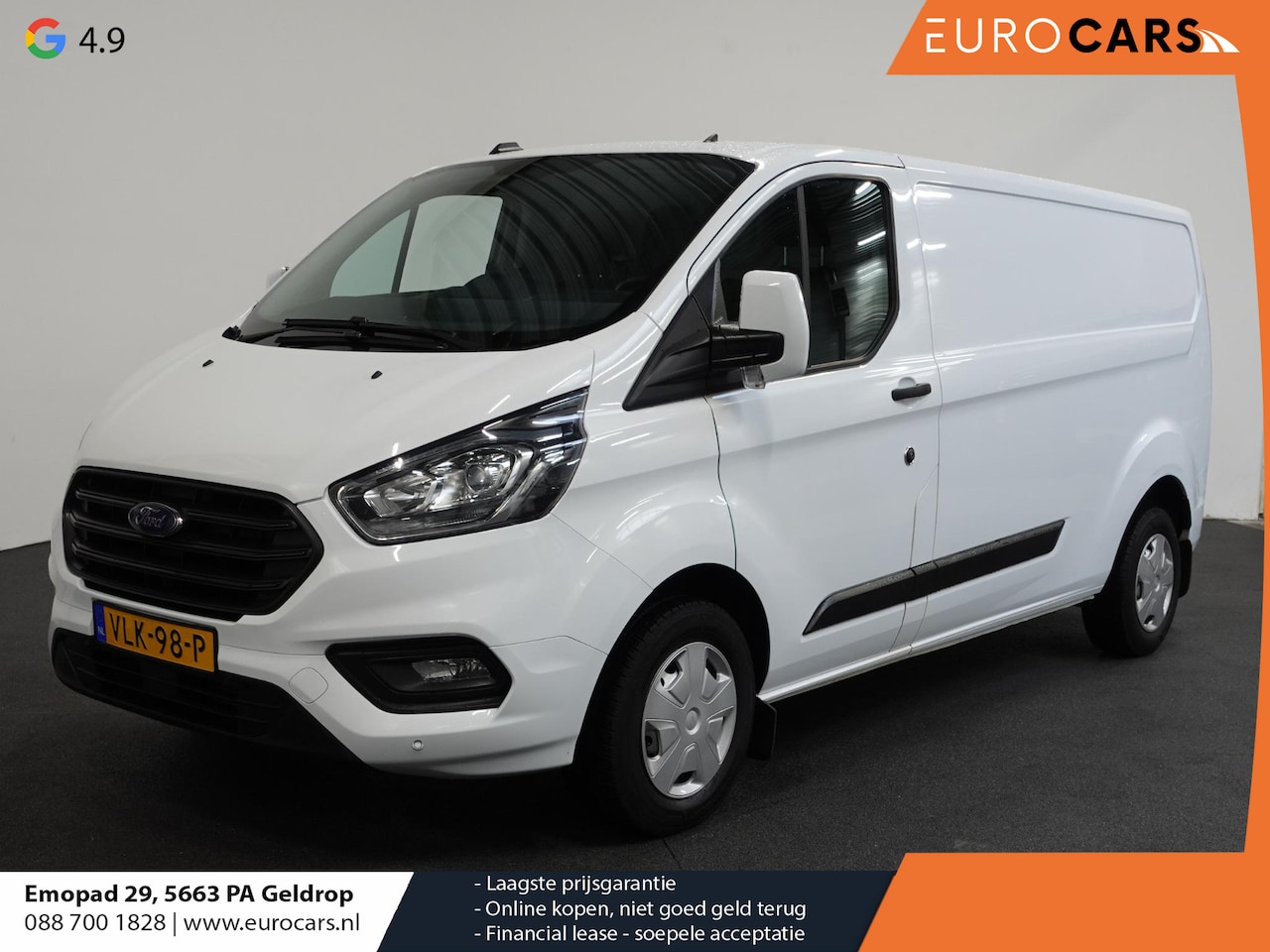 Ford Transit Custom - L2H1 Trend 105pk Euro6 Airco Cruise control Parkeersensoren Radio Bluetooth - AutoWereld.nl