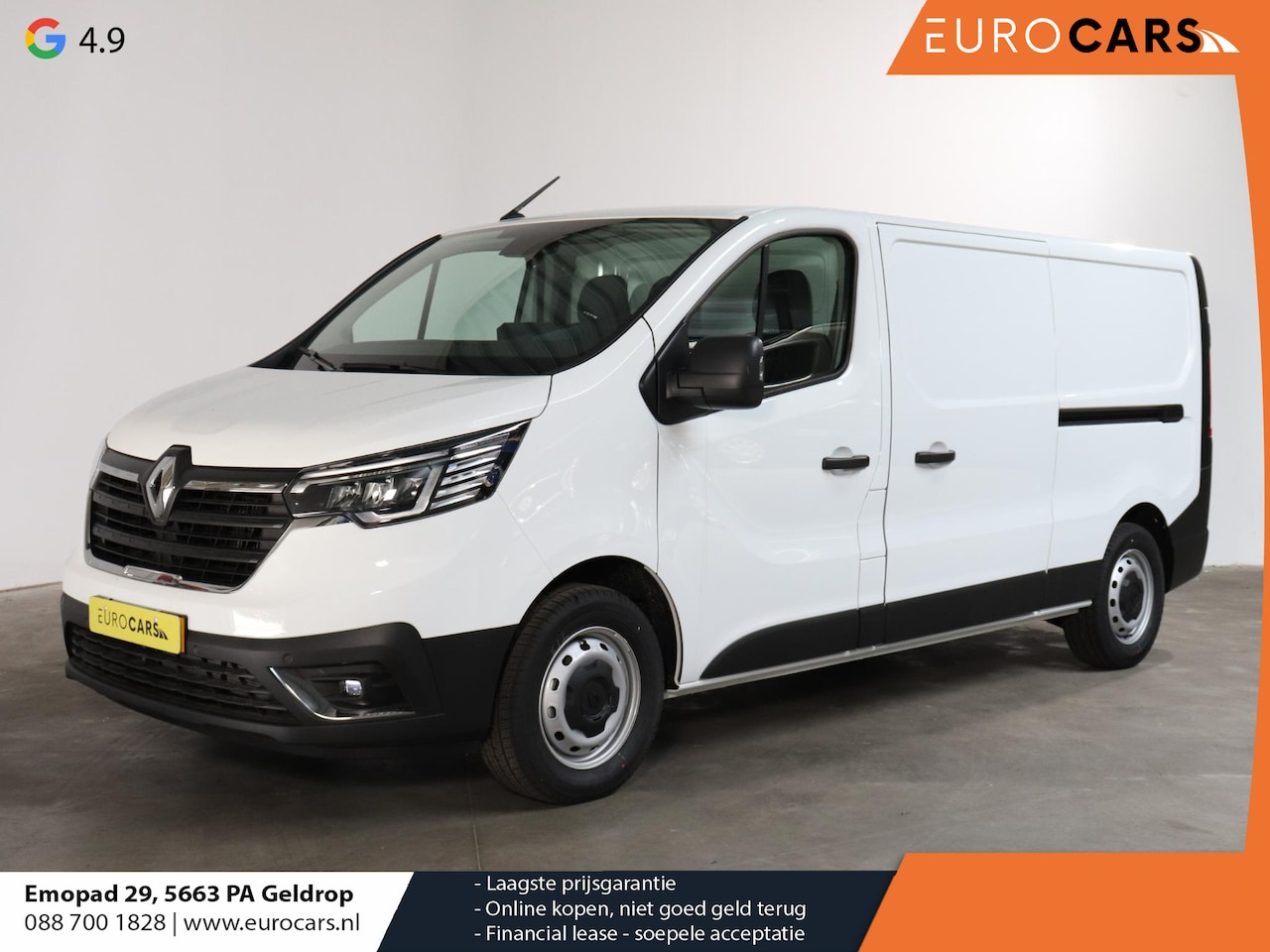 Renault Trafic - 2.0 Blue dCi 150PK T30 L2H1 Advance 2x Schuifdeur Airco Bluetooth Camera Cruise PDC Trekha - AutoWereld.nl