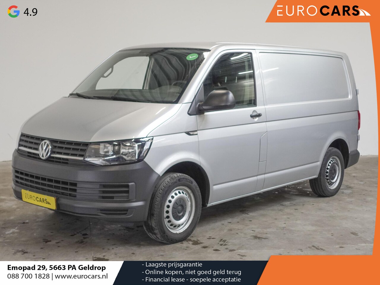 Volkswagen Transporter - T6 L1H1 102pk Trendline Airco Cruise Navi Bluetooth - AutoWereld.nl