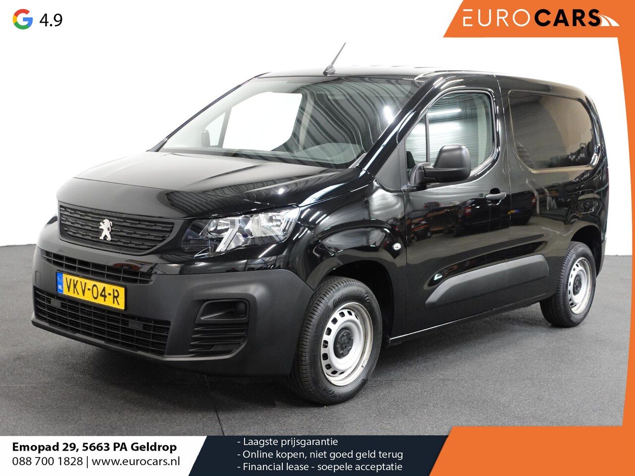 Peugeot Partner - 1.5 BlueHDI 75pk L2 Airco Radio Bluetooth - AutoWereld.nl