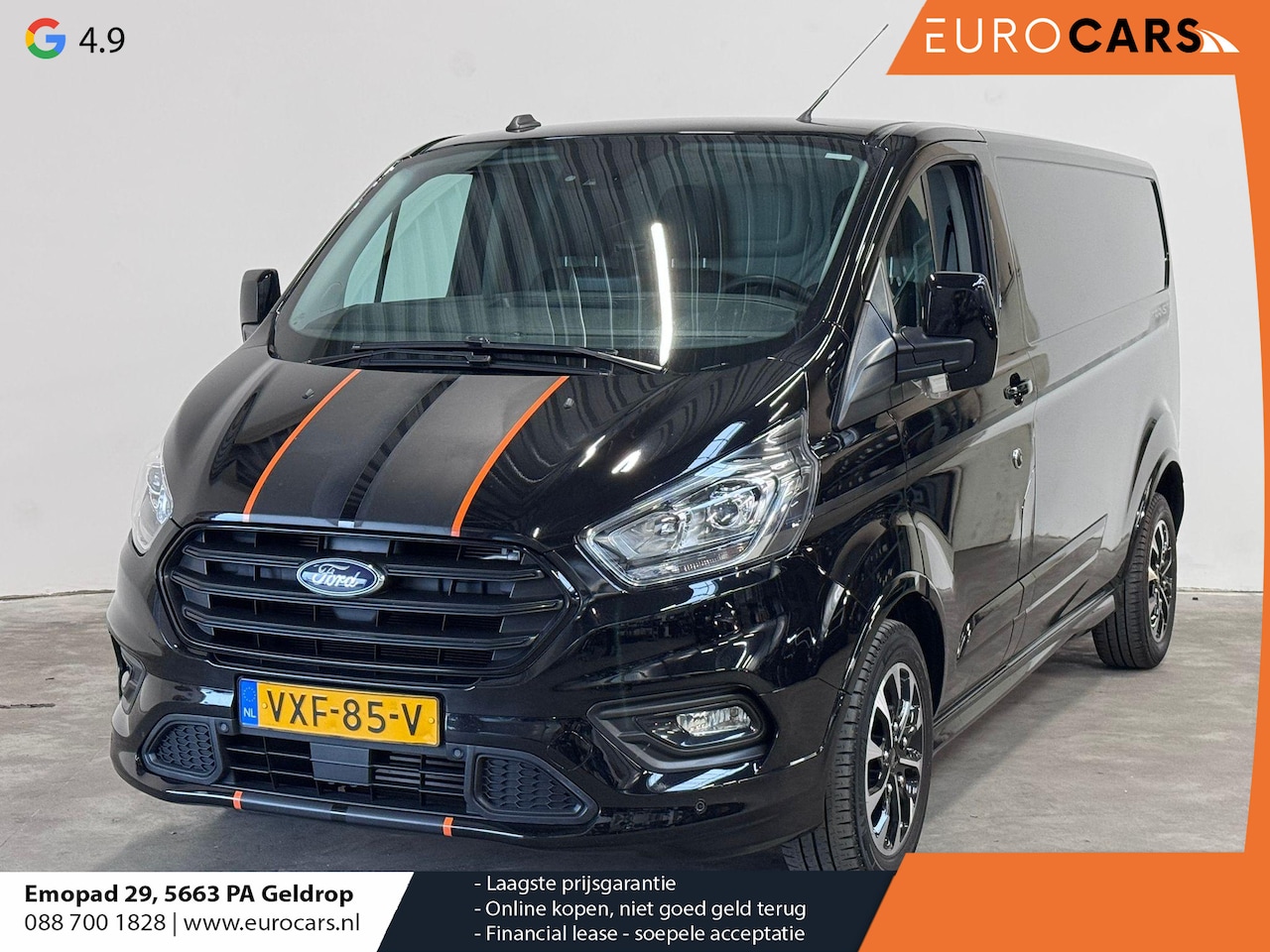 Ford Transit Custom - 320 2.0 TDCI L2H1 Sport Raptor 3252 Airco| ACC| Bluetooth| Navi| Trekhaak| # - AutoWereld.nl