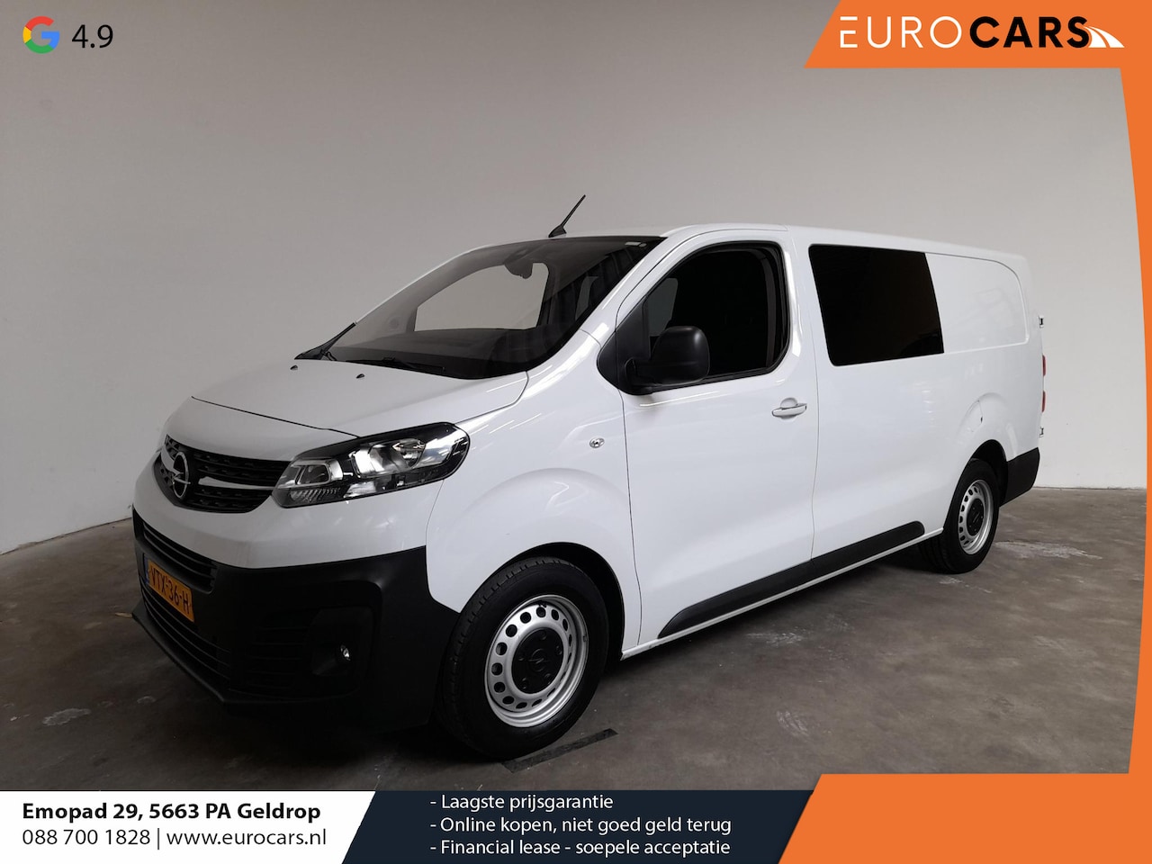 Opel Vivaro - 2.0 CDTI L3H1 145PK Dubbele Cabine Edition Airco Navigatie Trekhaak - AutoWereld.nl