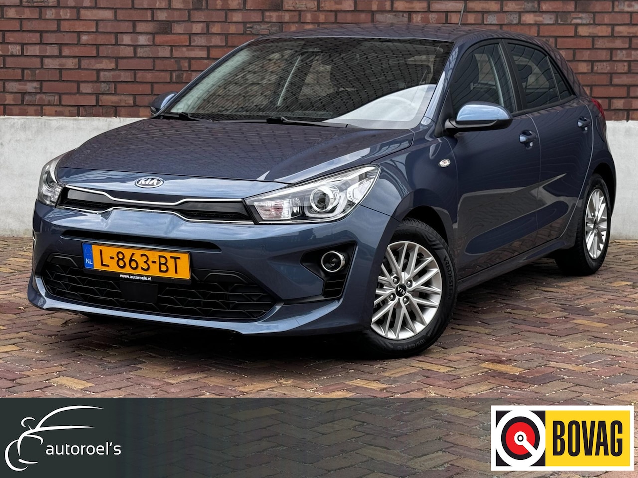 Kia Rio - 1.0 T-GDi MHEV DynamicLine / 100 PK / Navigatie by App / Camera / Cruise Control / PDC / D - AutoWereld.nl