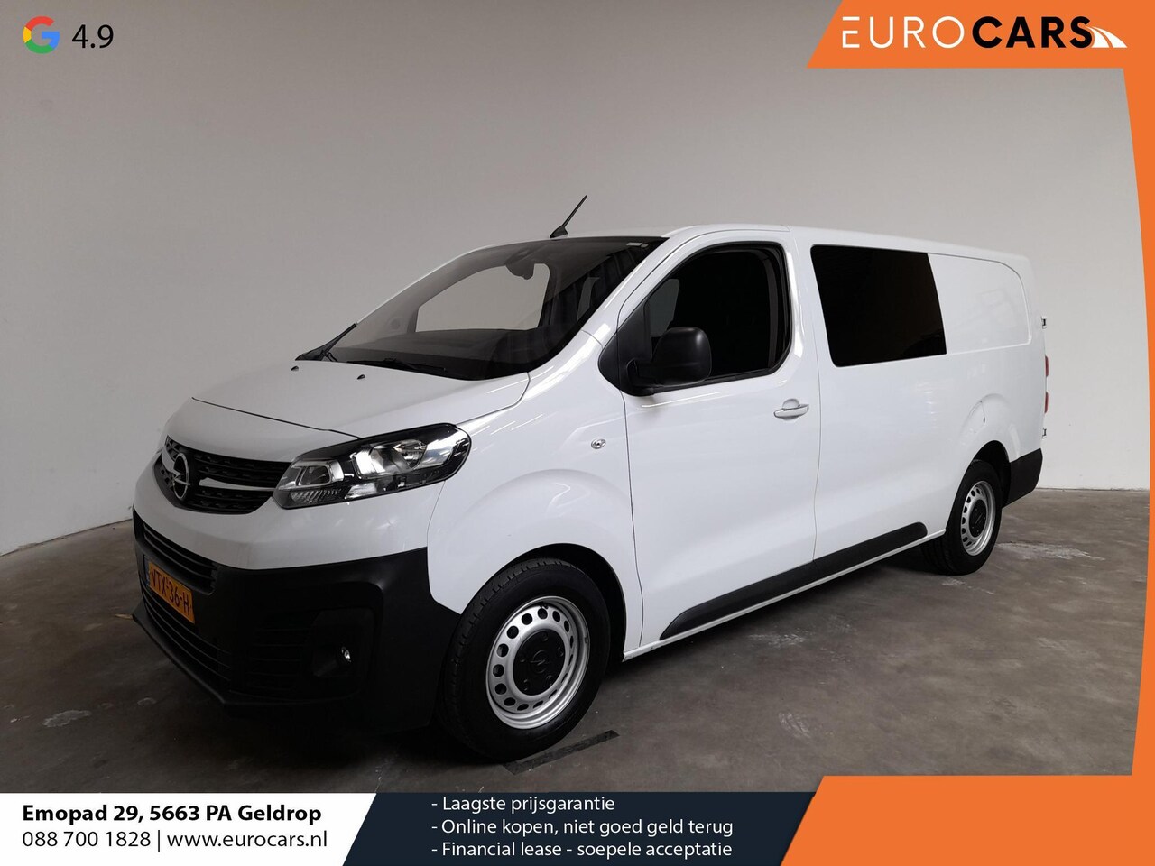 Opel Vivaro - 2.0 CDTI L3H1 Dubbele Cabine Edition Airco Navigatie Trekhaak - AutoWereld.nl