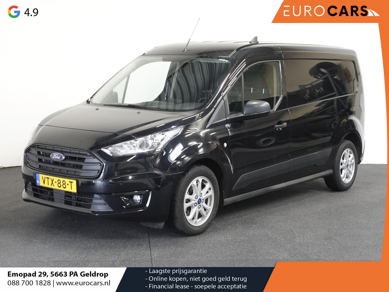 Ford Transit Connect - 1.5 EcoBlue L2 Trend Navigatie Airco Parkeersensoren Camera Bluetooth - AutoWereld.nl