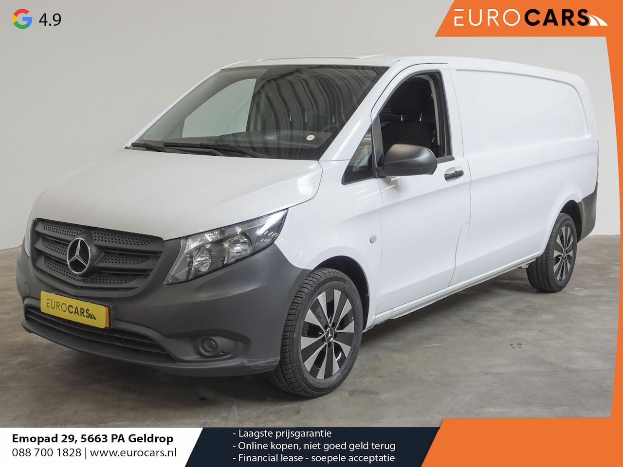 Mercedes-Benz Vito - 116 CDI L3 Extra Lang Sport Edition Airco Cruise control RWD Laadlengte 306cm # - AutoWereld.nl