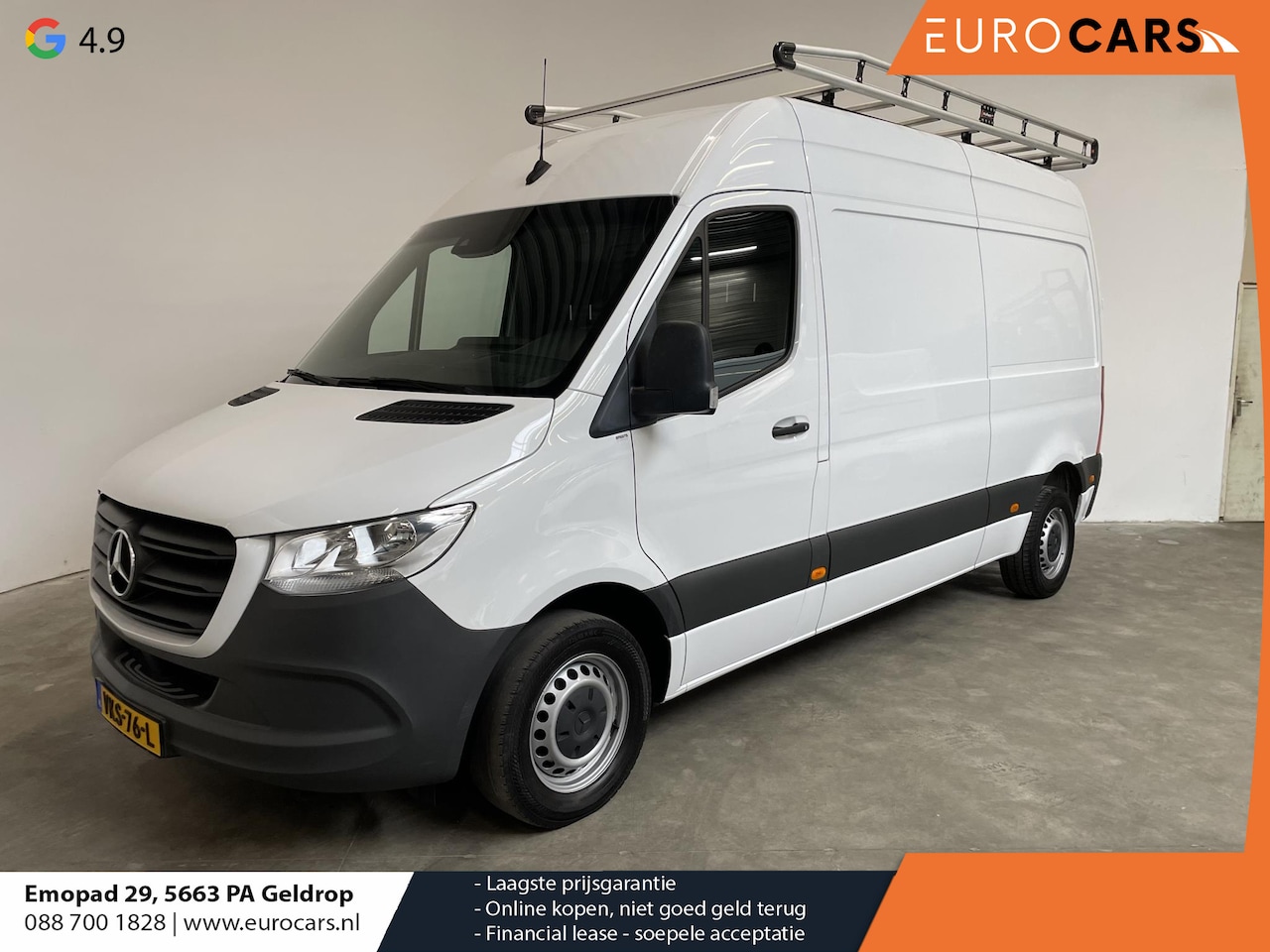 Mercedes-Benz Sprinter - L2H2 Automaat Airco Cruise Navi Camera PDC Imperiaal Trekhaak - AutoWereld.nl