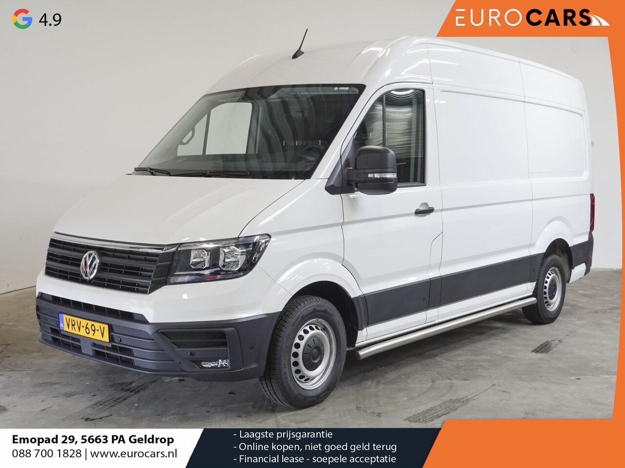 Volkswagen Crafter - 102pk L3H3 Highline Airco Navi Cruise Camera Trekhaak - AutoWereld.nl