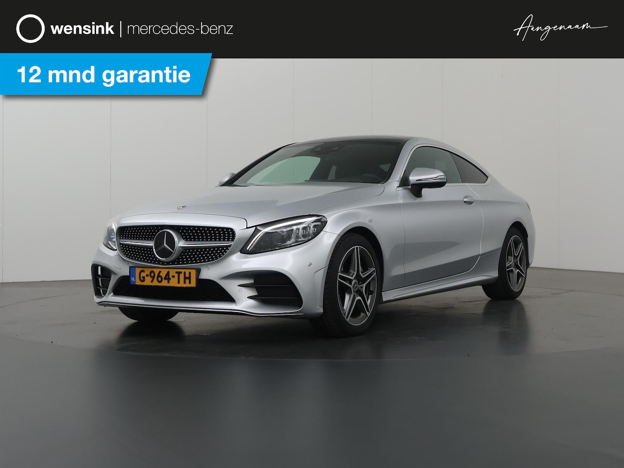 Mercedes-Benz C-klasse Coupé - 200 Premium Plus Pack | HUD | Distronic | Burmester | Ele.verstelbare stoelen + Geheugen | - AutoWereld.nl