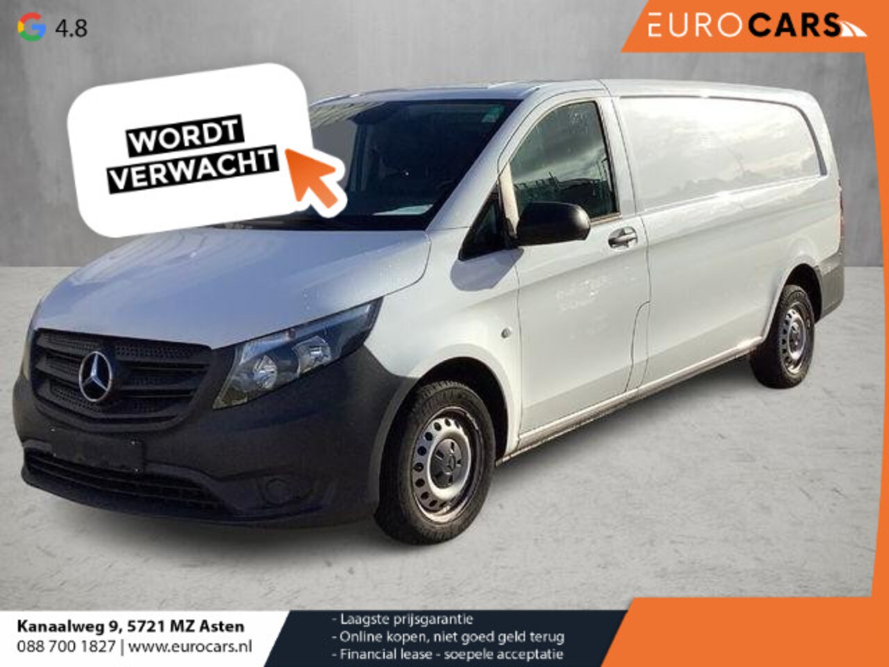 Mercedes-Benz Vito - 114 CDI Extra Lang Airco Cruise control 3 zits euro6 Achterklep - AutoWereld.nl