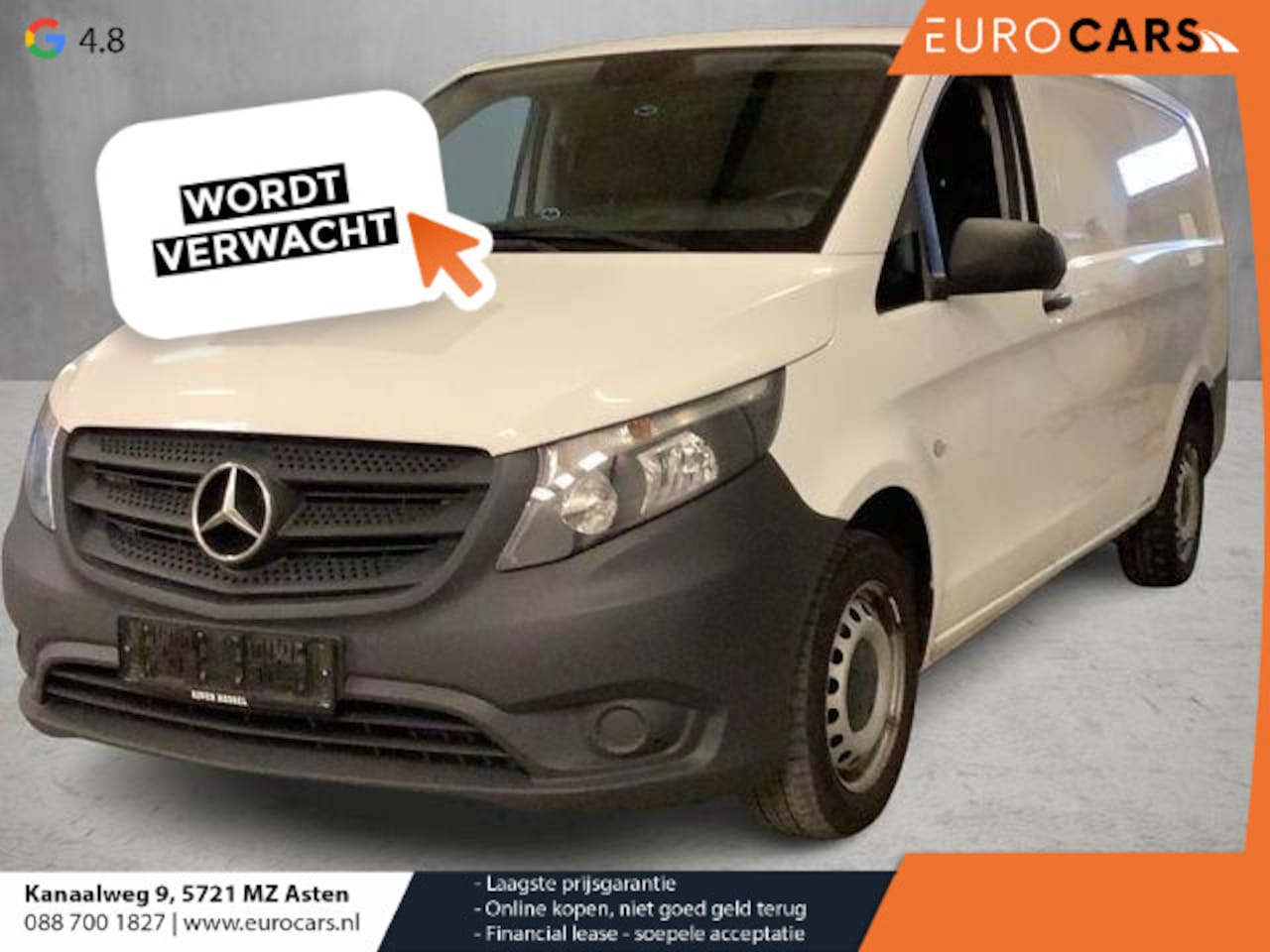 Mercedes-Benz Vito - 111 CDI Lang Airco 3zits Radio Bluetooth - AutoWereld.nl