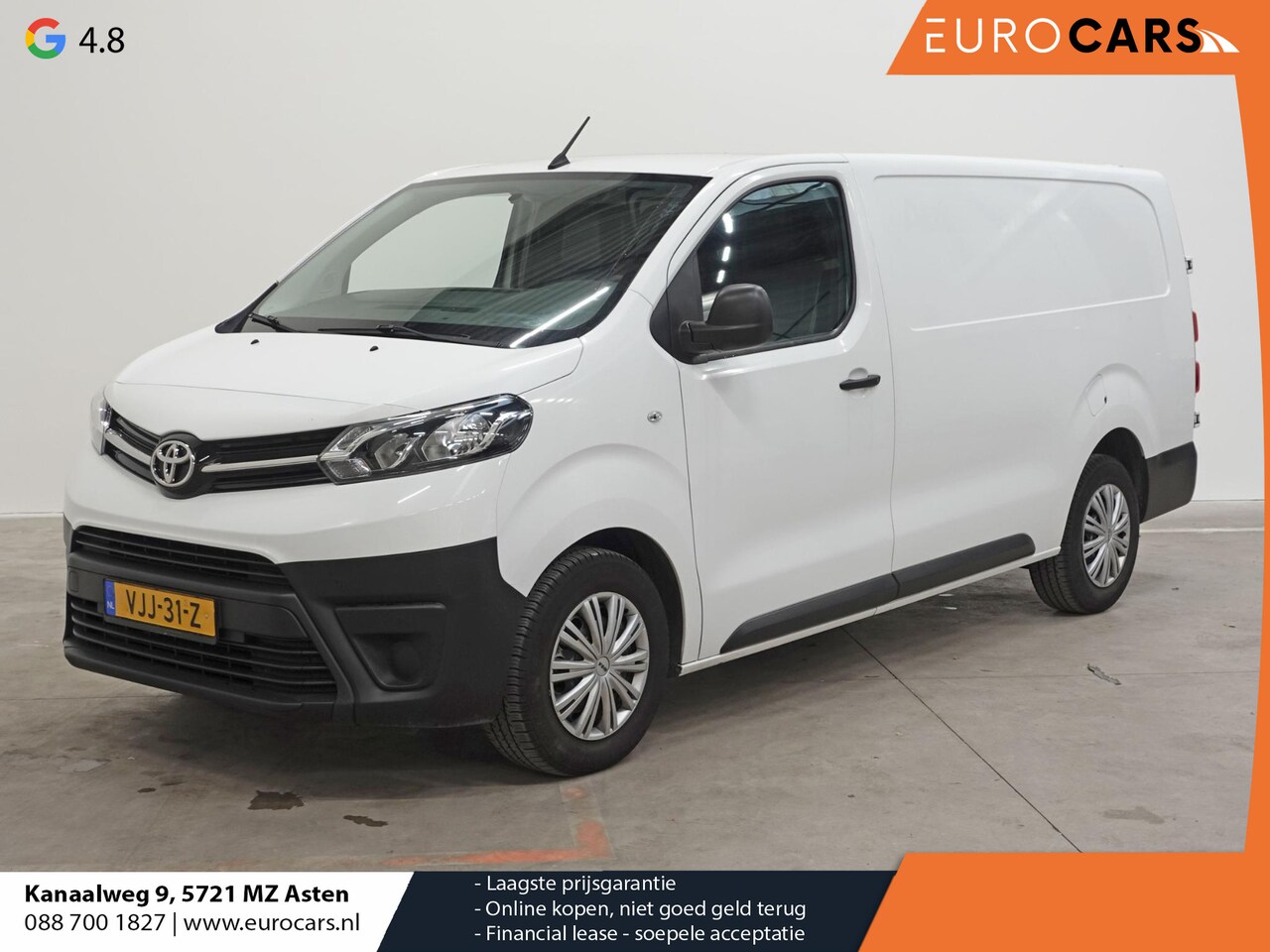 Toyota PROACE Long Worker - 102pk L3 Airco Cruise control Trekhaak Euro6 - AutoWereld.nl