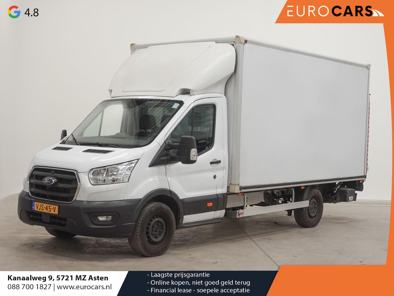 Ford Transit - 130pk Bakwagen Laadklep Airco Cruise control  Meubelbak Euro6 - AutoWereld.nl